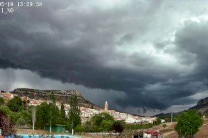 Lunes en alerta de DANA por fuertes tormentas y granizo en la Comunitat Valenciana