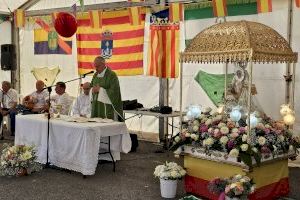 La misa rociera ponte punto y final a las fiestas en honor a la Virgen de Tíscar que se han celebrado este fin de semana en Villajoyosa