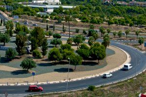 La reivindicación de la Universidad de Alicante de un paso subterráneo en la rotonda de bomberos se hará realidad este verano