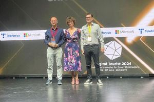 El proyecto CHAN-TWIN, recibe el premio en la categoría “Gemelo Digital de Destino” en los Digital Tourist 2024