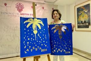 El Misteri d’Elx presenta su cartel para las representaciones de 2024 firmado por la artista Cristina Navarro