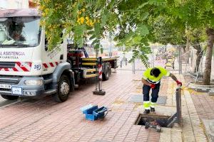 Los contenedores soterrados de la calle Goya de Benidorm volverán a estar operativos a final de semana