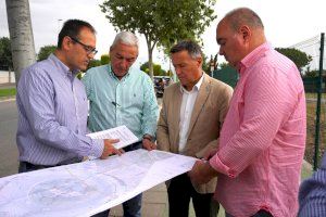 Burriana comienza las obras de la primera fase de la red de pluviales en la Avenida Cardenal Tarancón