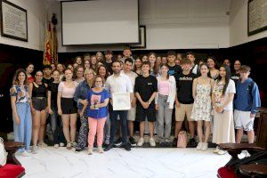 El Ayuntamiento de Sagunto recibe a estudiantado alemán de intercambio del IES Nº5