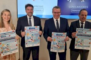 Alicante ultima la nueva campaña de Bono Consumo que inyectará 3 millones para incentivar el comercio local