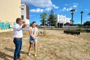 Benicarló habilita un pipicán junto al parking de Tozal de las Figueres