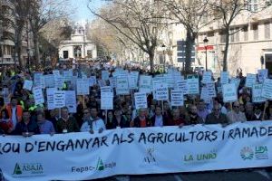 LA UNIÓ y AVA-ASAJA retoman las movilizaciones y convocan una manifestación conjunta el 21 de junio ante la Conselleria de Agricultura