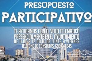 El Ayuntamiento habilita un servicio de ayuda presencial para votar las propuestas del Presupuesto Participativo 2025