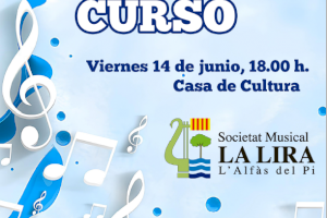 La Escuela de Música La Lira ofrece su Audición Final de Curso mañana en la Casa de Cultura de l'Alfàs del Pi