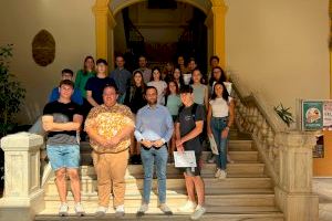 El Ayuntamiento de Sagunto recibe al alumnado premiado en la Liga Matemática