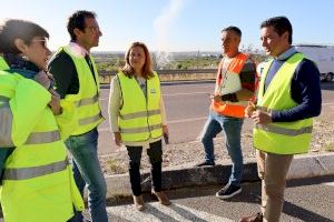 La Diputació de València y el ayuntamiento de Llíria completan el proyecto de mejora de la conexión con la A-3 y la CV-35