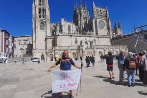 José Arredondo llegará mañana a Santiago de Compostela después de recorrer 3.000 km a pie para sensibilizar a la población sobre el cáncer