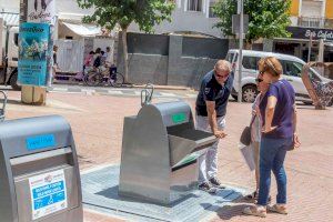 Los contenedores soterrados de la calle Goya ya están operativos