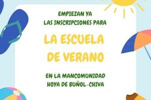 Arrancan las Escuelas de Verano de la Mancomunidad Hoya de Buñol Chiva