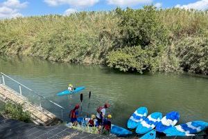 450 alumnos se acercan en el Júcar con la Escola de Riu