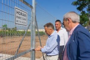 Borriana obri un nou parc caní en a l'avinguda Transport