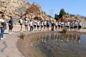 Una visita escolar a la Balsa del Fartet cierra el programa de educación ambiental de Medio Ambiente