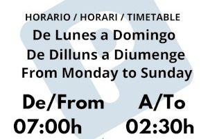 Este sábado entran en vigor los horarios de verano en el parking público Els Furs de El Campello