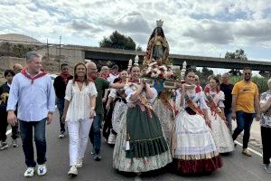 Almassora abrigalla a la seua patrona Santa Quitèria en una multitudinària ‘Tornà’