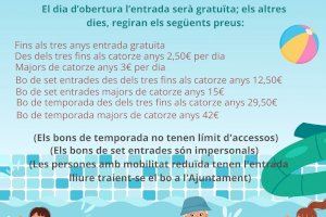 La Piscina Municipal d'Olocau obri les seues portes el 23 de juny