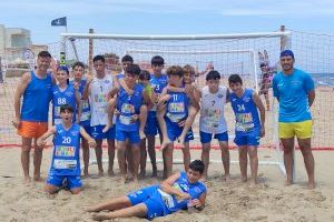 El Benidorm Infantil Masculino de Balonmano Playa Campeón de la Comunidad Valenciana