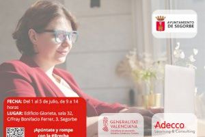 El Ayuntamiento de Segorbe y Adecco Learning & Consulting ofrecen cursos gratuitos para mejorar las competencias digitales de los segorbinos