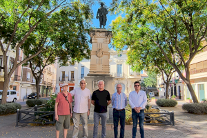 Novelda dedica un reloj solar a la figura de Jorge Juan