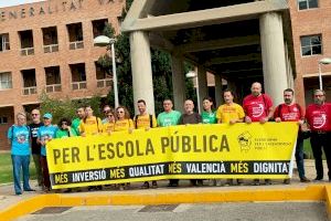 Les entitats i sindicats de La Plataforma per l’Ensenyament Públic presenten un recurs contra el districte únic