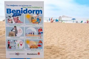 Benidorm lanza una campaña informativa con consejos para que los turistas tengan “las mejores vacaciones”