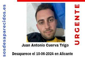 Busquen a un jove de 26 anys desaparegut a Alacant