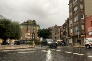 Dijous en avís groc per pedra i ruixats en la Comunitat Valenciana