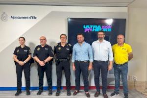 El Ayuntamiento de Elche y la Policía Local presentan la nueva prueba de larga distancia Ultrahélike