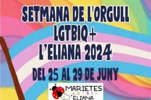 L'Eliana celebrarà la setmana que ve l'Orgull 2024