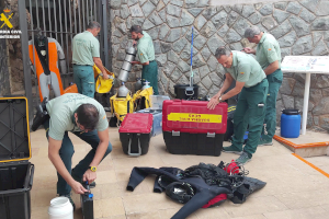 Las cuevas de Sant Josep de la Vall d'Uixó, un escenario único para una jornada de entrenamiento crucial para la Guardia Civil