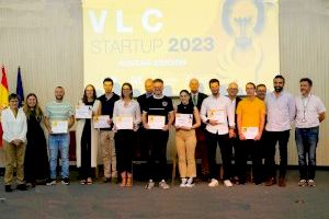 Siete empresas innovadoras reciben los premios VLC/STARTUP en el Parc Científic