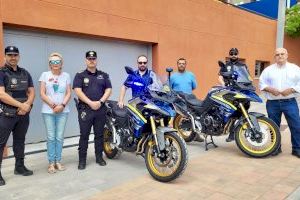 La Policía Local de Callosa d’en Sarrià estrena dos nuevas motos para patrullar por todo el término municipal