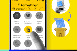 El ayuntamiento incorpora la inteligencia artificial en la app València para ayudar a separar residuos en los contenedores