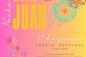 Buñol celebra este domingo su Noche de San Juan y proclamará al que será el primer Rey de las Fiestas de su historia