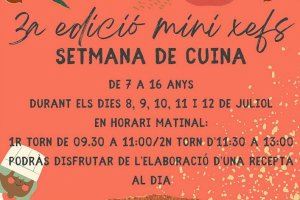 El “Aula de Cuina” pone en marcha la tercera edición del curso Mini Xefs