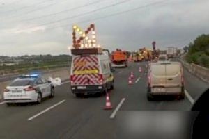 Accidente Picassent: Casi 2 km de retención en la A-7