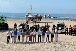 El Campello presenta su dispositivo especial de limpieza, seguridad y servicios en playas para la temporada