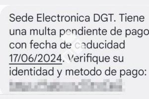 Nueva estafa vía SMS: no piques si la DGT te comunica una multa