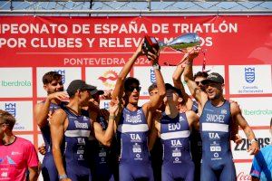 La Universitat d’Alacant es proclama campiona de la lliga nacional de clubs de triatló