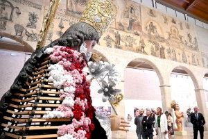 Prorroguen tot el mes de juliol l'exposició del cadafal de la Mare de Déu dels Desamparats