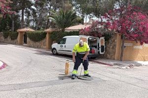 L'Eliana reforça els seus tractaments contra plagues en tota la xarxa de clavegueram municipal