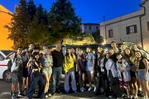 Jóvenes de Benaguasil participan en una visita de intercambio cultural en Guardistallo