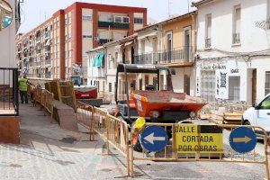 L'Ajuntament de Sagunt inicia les actuacions de millora dels carrers Cavallers, José Lerma i Gilet