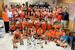 Recepción oficial a los equipos triunfadores esta temporada del Club Voleibol Fabraquer en El Campello