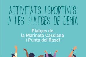 Nueva cita con el deporte estival ‘Deportes en la playa’ en Dénia