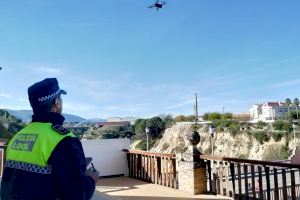 Vigilancia y seguridad centran el 57% de los usos de los drones de la Policía Local de Ontinyent